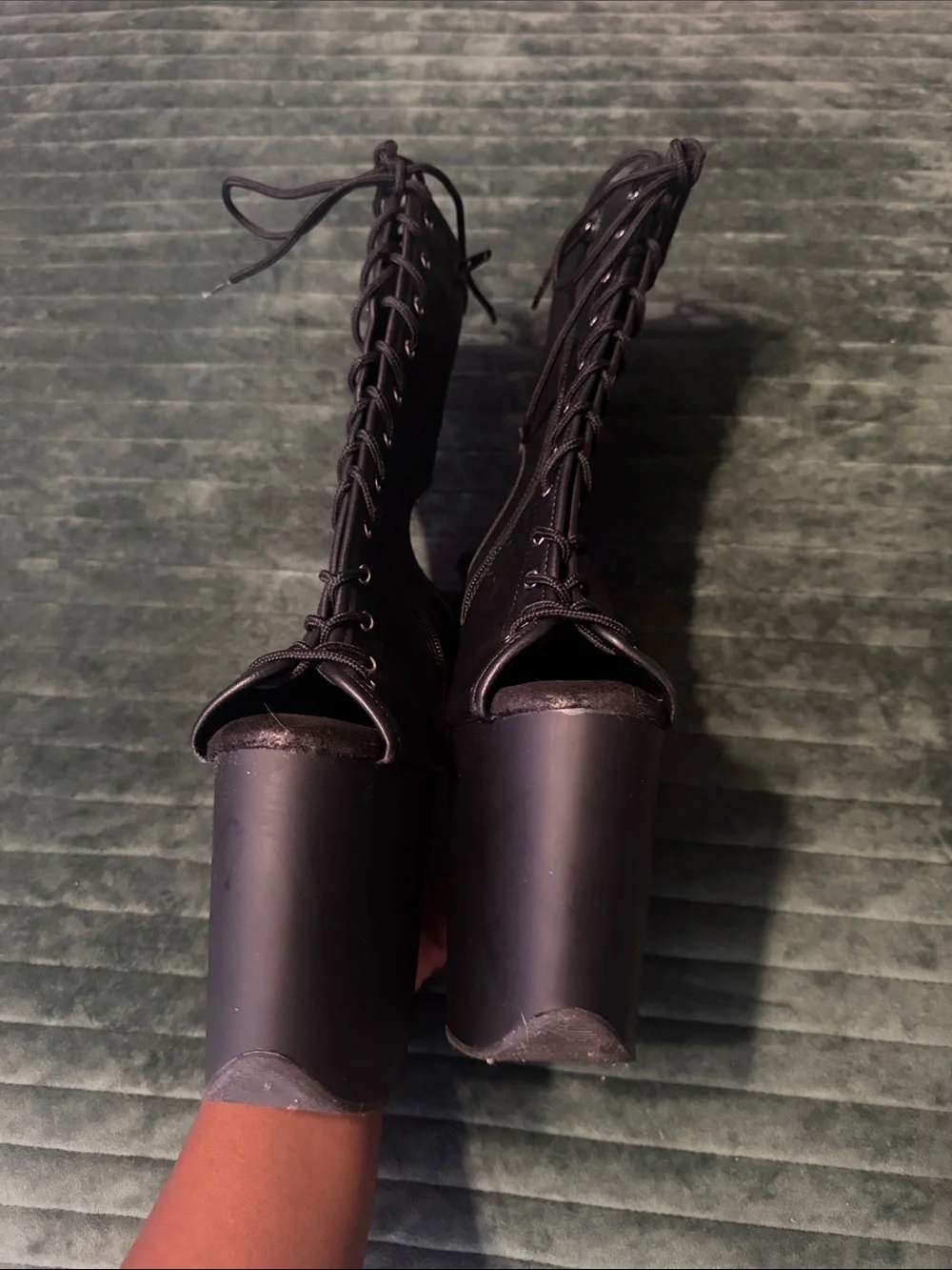 Pleaser only worn